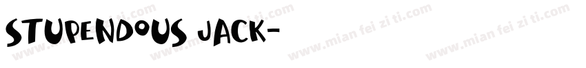 Stupendous Jack字体转换